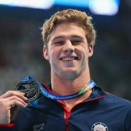 Olympic Swimming Gold Medalist Kevin Cordes Makes Appearance at Hometown 5K Run