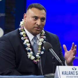 BYU Football Coach Kalani Sitake Speaks at RootsTech Family Discovery Day in February