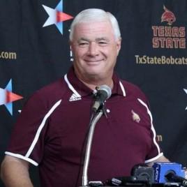 Former College Football Coach Dennis Franchione Speaks at Lamar Coaches Clinic