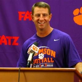 Clemson Football Coach Dabo Swinney Keynotes Jimmy Rane Charity Golf Tournament Banquet