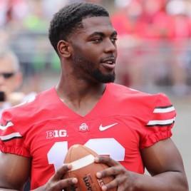 Former Ohio State Quarterback J.T. Barrett Signs Autographs at Midwest Sports Spectacular