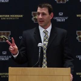 Western Michigan Football Coach Tim Lester Speaks at Mercantile Bank of Michigan Series Next Week