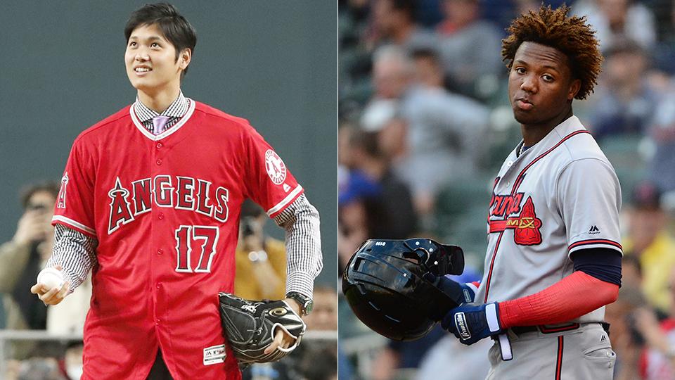 Ronald Acuna Jr. and Shohei Ohtani Win MLB Rookie of the Year Awards