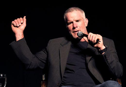 NFL Icon Brett Favre Talks Family and Faith at School Gala
