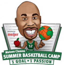 College Basketball Legend Mateen Cleaves Hosts a Series of Basketball Camps in Michigan