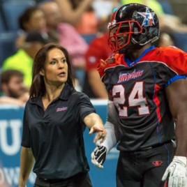 Jen Welter Continues Pioneering Path as First Women to Coach in the NFL