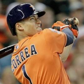 Astros Star Rookie Carlos Correa Signs Exclusive Memorabilia Contract with Topps