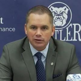 Butler Basketball Coach Chris Holtmann Speaks at YMCA Community Prayer Breakfast