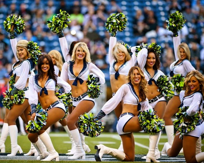 Seahawks Dancers - Professional Sports Motivational Speaker