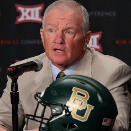 New Baylor Football Coach Jim Grobe Speaks at Mission Waco Breakfast September 8th