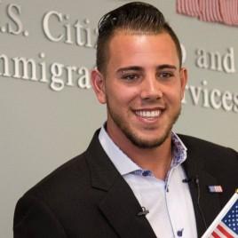 Marlins Star Pitcher Jose Fernandez Speaks at Naturalization Ceremony