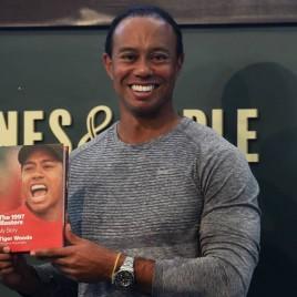 14-Time Major Winner Tiger Woods Holds New York City Book Signing