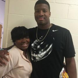 New Tampa Bay Buccaneers Quarterback Jameis Winston Speaks at Alabama Middle School