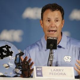North Carolina Football Coach Larry Fedora Speaks at Hall of Fame Event Next Month