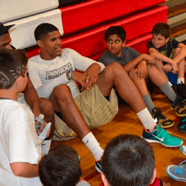 RIsing NBA Star Tobias Harris Heads Home for Basketball Camp