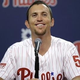 Former Closer Brad Lidge Holds Autograph Signing in New Jersey