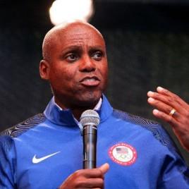 Track & Field Legend Carl Lewis Speaks at the AAU Junior Olympic Opening Ceremony
