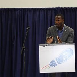 Former NFL Running Back Johnathan Franklin Keynotes Boys and Girls Event