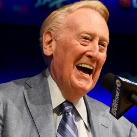 Legendary Broadcaster Vin Scully Appears at Distinguished Speaker Series on Saturday