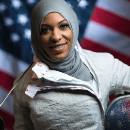 Inspirational Olympian Ibtihaj Muhammad Speaks at Washington University