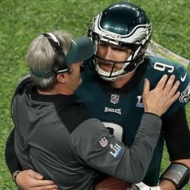 Nick Foles, Doug Pederson and the Philadelphia Eagles took down the New England Patriots