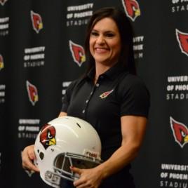 First NFL Female Coach Jen Welter Speaks at University of Florida