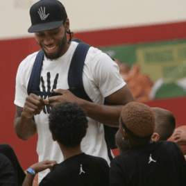 Spurs Star Kawhi Leonard Imparts Life Lessons at Basketball Camp