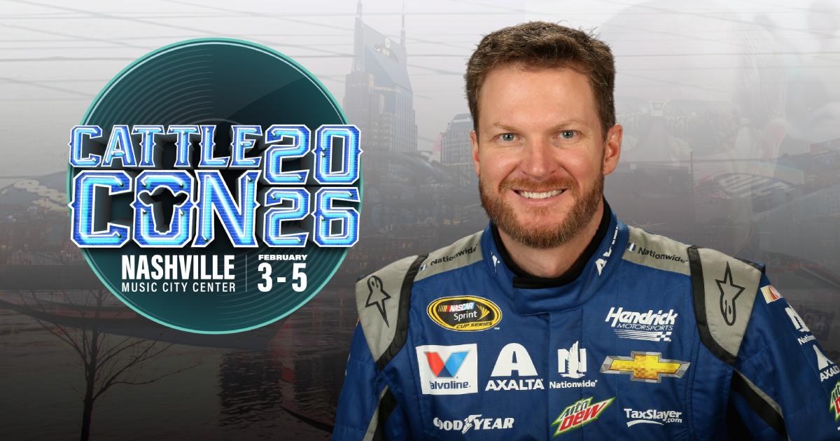NASCAR Legend Dale Earnhardt Jr. to Keynote CattleCon 26