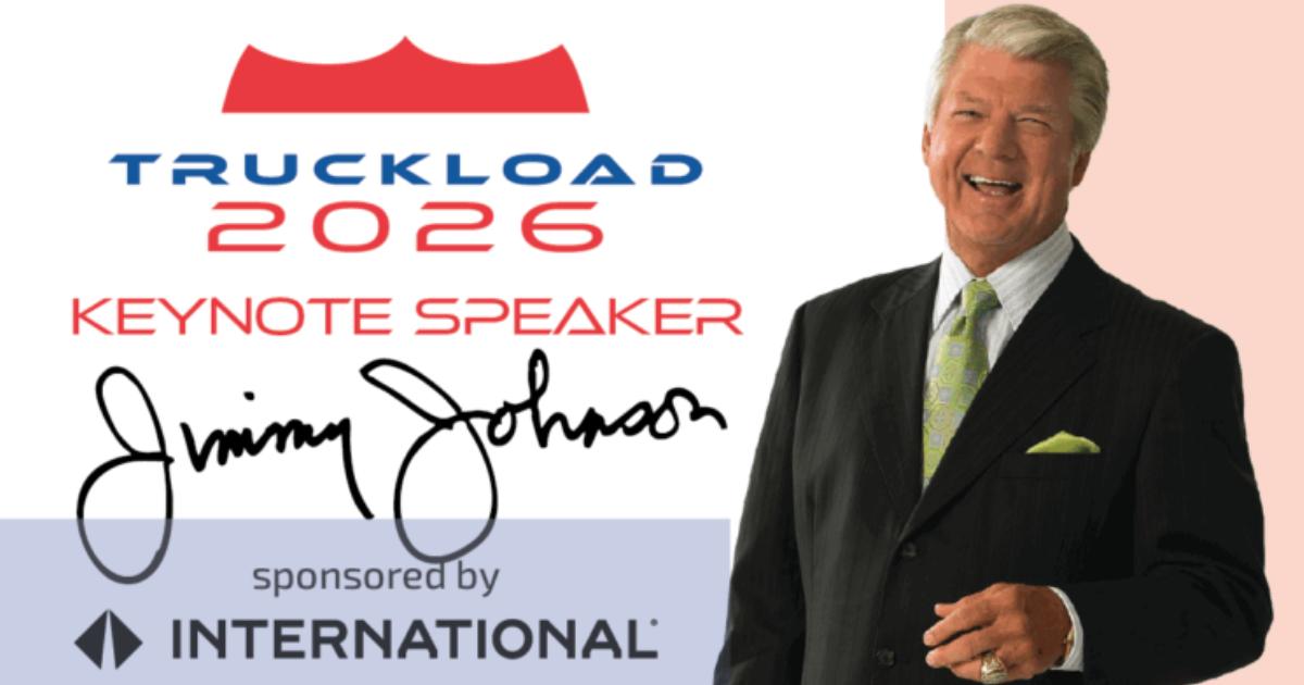 Two-Time Super Bowl Champion Jimmy Johnson to Keynote Truckload 2026