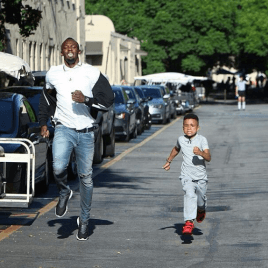 Usain Bolt Makes Appearance on The Ellen Degeneres Show to Race YouTube Star