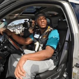 Jacksonville Jaguars Wide Receiver Allen Robinson Becomes an Uber Driver