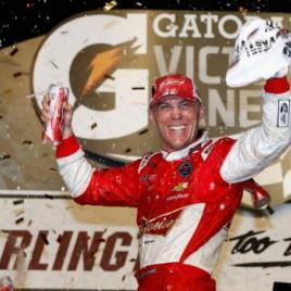 NASCAR Driver Kevin Harvick Makes Celebrity Bartending Appearance for Budweiser