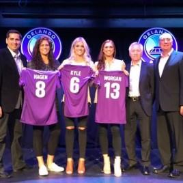 Alex Morgan Headlines Group of Stars Starting Orlando Women's Pro Soccer Team