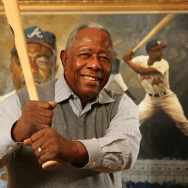 Hank Aaron Speaks at Negro Leagues Baseball Museum 25th Anniversary Celebration