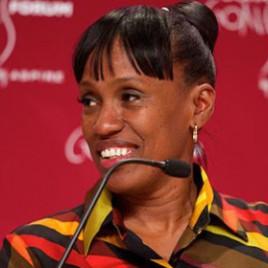 Track Legend Jackie Joyner-Kersee Speaks at the Lou and Mary Henson Community Breakfast