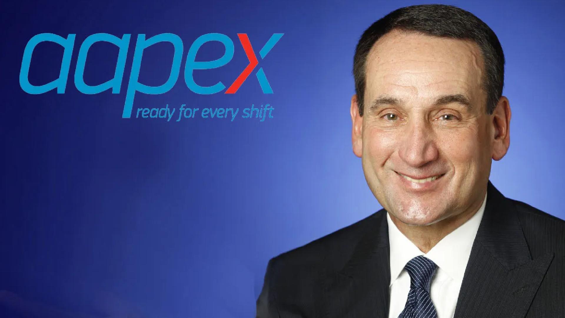Coaching Legend Mike Kryzyewski to Keynote Event for AAPEX