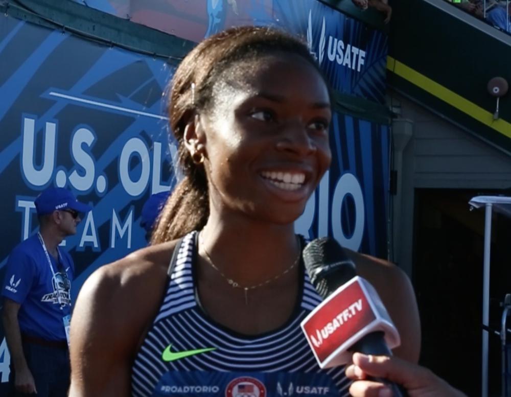 Courtney Okolo - Professional Sports Motivational Speaker