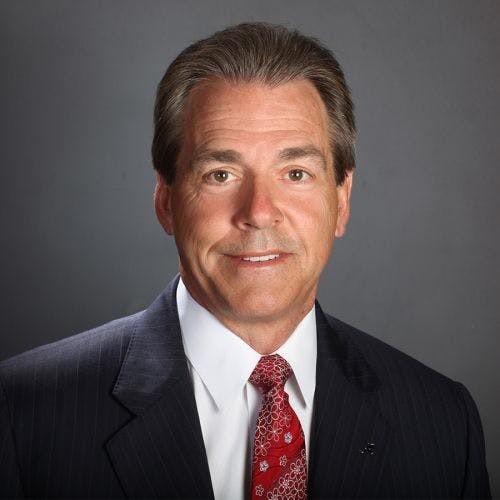 Nick Saban - Professional Sports Motivational Speaker