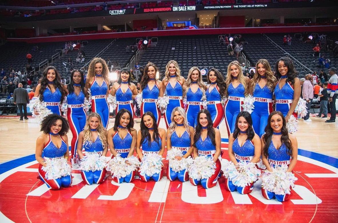 Detroit Pistons Dancers - Professional Sports Motivational Speaker