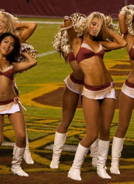 Washington Redskins Cheerleaders - athletespeakers