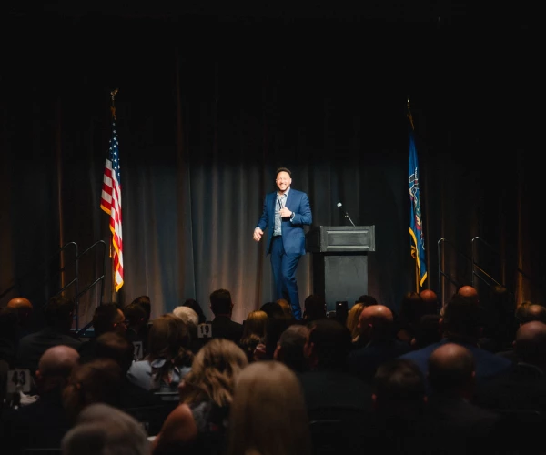 Charlie Batch speaks at Traffic Club