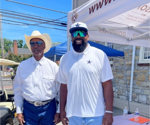 Jones and Blount at Ranson Festival